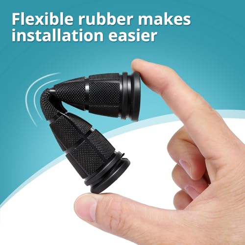 Image of CHUNZEXI 4 PCS Bike Handlebar Grips, Rubber Bicycle Bar Grips Replacement, Non-Slip Handle Grips for Kids Bikes, Scooters, BMX, Mountain & Cruiser Bikes