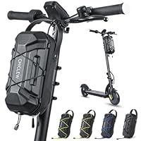 CHICLEW 3L Große Kapazität Scooter Tasche, Schnellverschluss Wasserdichte E Roller Tasche, Tragbare Tasche E Scooter mit Mehrfarbigen Kordelzügen, Lenkertasche Escooter für Xiaomi Mijia Sedway Ninebot