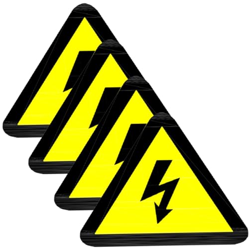 Autocollants d'avertissement de danger adhésifs résistants de sécurité LIFKOME
