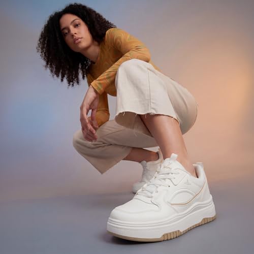 Image of YOHO UrbanDash Sneakers for Woman | Strong Grip, Cushioned Insoles | Comfortable & Stylish for Everyday Use Shoes for Woman /Girls /Ladies -0907