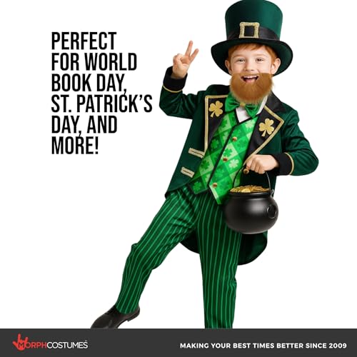 Disfraz completo Leprechaun para niños miniatura 5