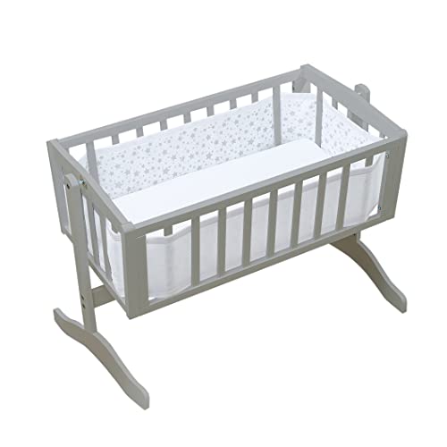 BreathableBaby Tour de berceau (motif étoiles scintillantes) Cover