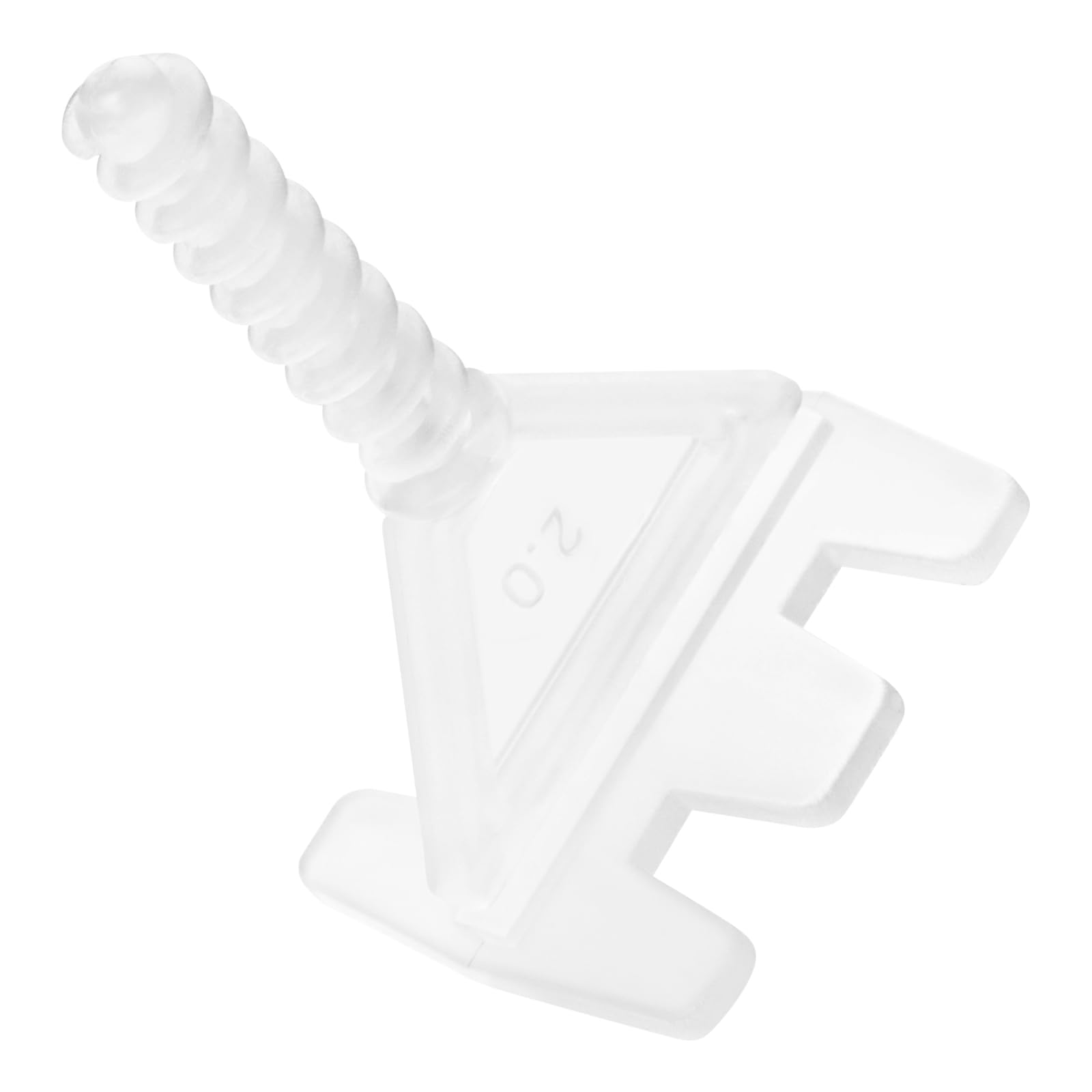 Flintronic 200PCS Tile Leveling System 2mm, Screws Tile Levelling System, Tile Spacers Leveling Clips, Tile Spacers Only