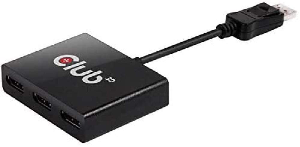 SenseVision Club 3D Multi Stream Transport (MST) Hub DisplayPort 1-3 - Video-Verteiler - 3 Anschlüsse