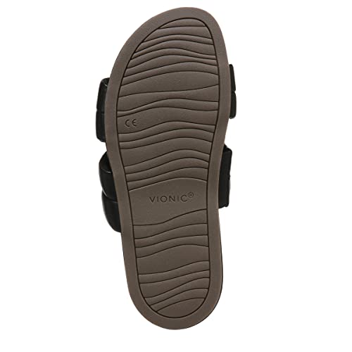 Vionic Mayla Women's Supportive Slide Sandals Black - 8.5 Medium #TOP3