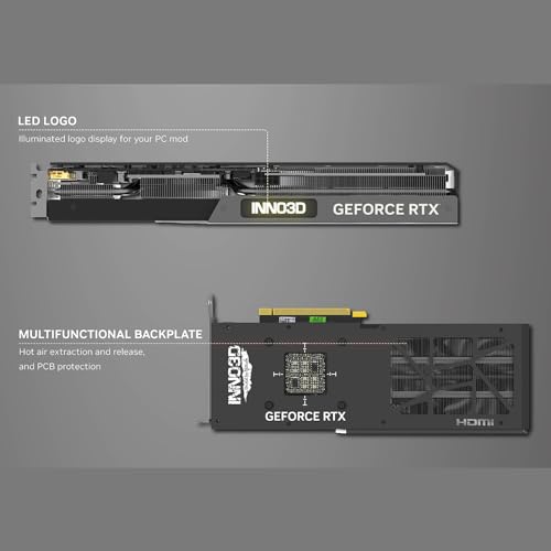 Image of INNO3D NVIDIA GEFORCE RTX 4070 Super X3 OC 12GB GDDR6X 192-Bit pci e x4 X16 Gaming Graphics Card - N407S3-126XX-186162L