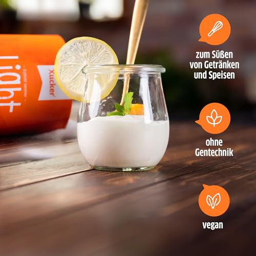 4,5 kg-Box Xucker Light - Erythrit - kalorienfreier Kristallzucker Ersatz als Vegane & zahnfreundliche Zucker Alternative zum Kochen & Backen I Erythrit ohne Stevia I zuckerfrei I kalorienfrei