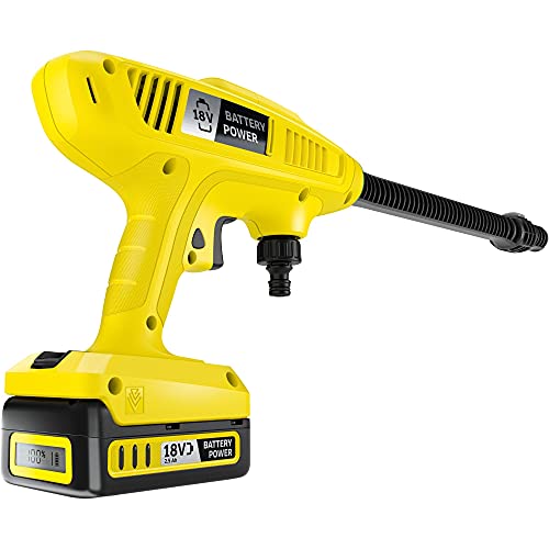 Nettoyeur haute pression sans fil Karcher KHB 4 18 Batterie 18V 2.5 Ah Chargeur - vue 4