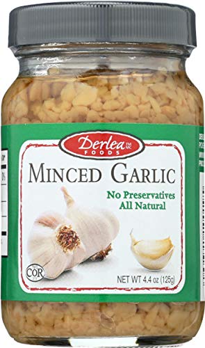 Derlea, Garlic Minced, 4.4 Ounce
