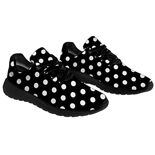 Polka Dot Shoes for Women Men Running Shoes Comfort Lightweight Walking Tennis Dots Sneakers Gifts4