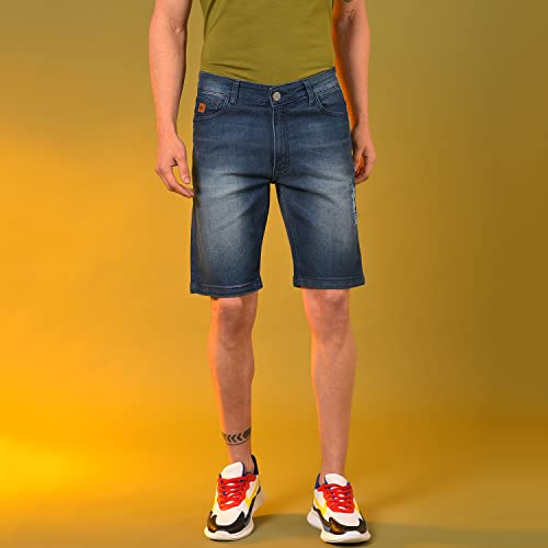 Image of CAHOOT Men Torn Jeans Short