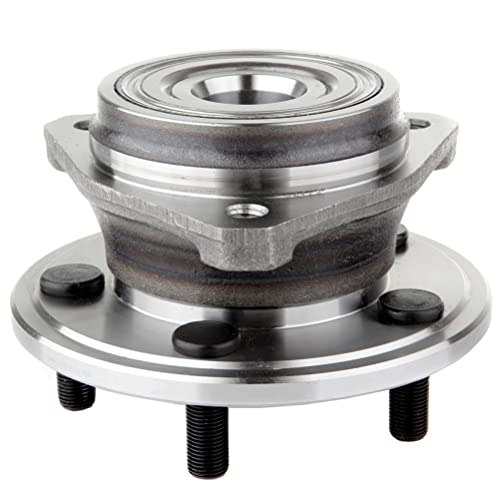 ECCPP Front Wheel Bearing and Hub Assembly for Jeep for Cherokee Comanche Grand for Cherokee Grand Wagoneer TJ Wagoneer Wrangler 2.5L 4.0L Wheel Hub Bearings 5 Lugs 4WD 4 X4 W/ABS 513084