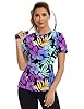 AVOOGUE Women's Short Sleeve Workout Tops Quick Dry Athletic UPF50+ Sun Protection Shirts Gym Hiking Running Yoga Clothes #4