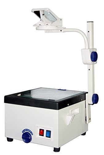 Radical A4 Overhead Projector Office Presentations Teaching OHP Two Lamps Deluxe frensel Lens A4 Size 1-4Mts Projection