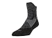 Nike Men's Hyper Elite High-Quarter Cushioned Socks Large (shoe size 8-12) (Black)