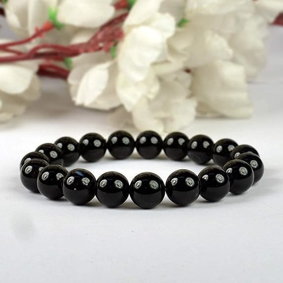 Image of Stone Bracelet for Men & Women | Natural Crystal for Wealth | Protection | Confidence & Success | Adjustable Healing Bracelet for Meditation | Reiki & Spiritual Energy