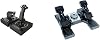 Logitech G X56 H.O.T.A.S Throttle and Joystick Flight Simulator Game Controller, 6 Dregrees of Freedom, 4 Spring Options, +189 Programmable Controls - Black & G Saitek PRO Flight Rudder Pedals - Black