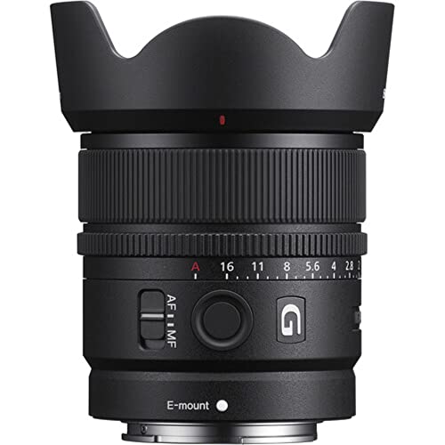 Image of Sony E 15mm f /1.4 G APS-C Large Aperture Lens Bundle with 55mm UV Glass Filter + Deluxe Cleaning Kit + Cleaning Lens Pen + Cap Keeper + Microfiber Cloth (6 Items)