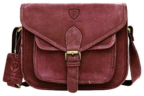 Bandolera de cuero J. Wilson London, el bolso de 5 litros ideal para tus paseos urbanos