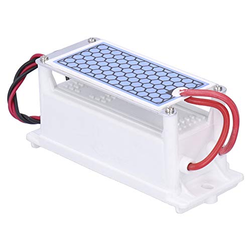Fafeicy Generador de 50 W 5 G/h, ozonizador de placa de cerámica, ionizadores de aire domésticos para secadoras, lavavajillas, refrigeradores (220 V)