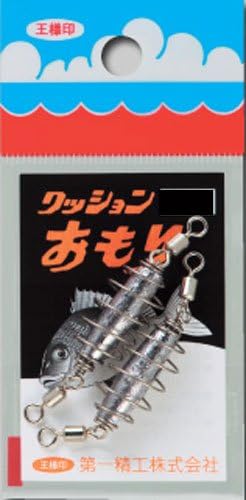 Amazon 第一精工 シンカー おもり クッションオモリラセン付 3号 釣り 第一精工 オモリ シンカー