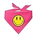 Smile Face Dog Bandana (Assorted Colors)