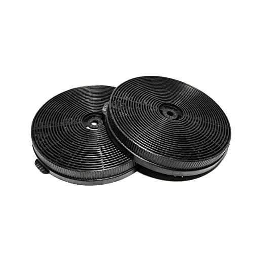 EVAYP / 2x filtres à charbon actif / 10032843 TMFILT4 10032841 MIZ1000 / Remplacement pour Klarstein – Respekta – Bomann Hottes