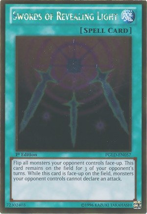 most revealing yugioh cards YU-GI-OH! - Swords of Light (PGLD-EN057) - Premium Gold - 1st Edition Free!) Pokémon DESTINED RIVALS Style:First Flight Promo Pichu Star Pokemon Card