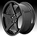 Asanti ABL31 REGAL Gloss Black Milled with Chrome Lip Wheel with Aluminum (20 x 10.5 inches /5 x 114 mm, 38 mm Offset)