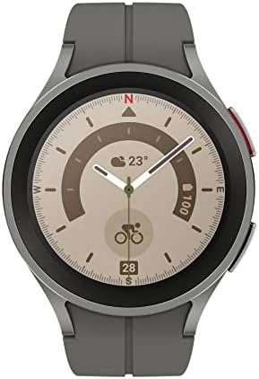 Amazon.co.jp: Galaxy Watch5 Pro 45mm｜グレーチタニウム｜スマート  