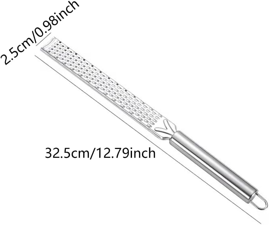 Rectangle Hangable Lemon Peeler Stainless Steels Manual Cheese Grater Enduring