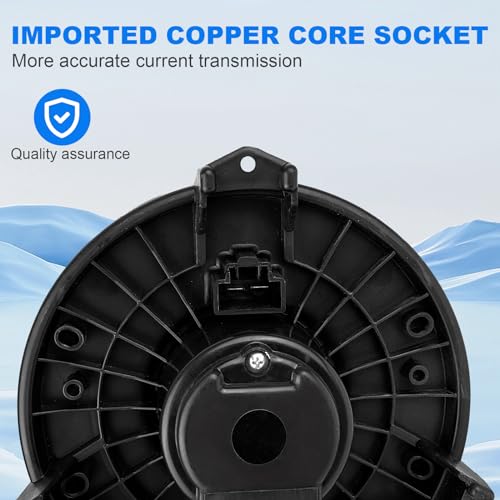 Image of 700203 HVAC Blower Motor Assembly Compatible with Ford for Edge for Fusion for Jeep for Compass for Patriot for Lincoln for MKX for MKZ for Mazda for CX-9
