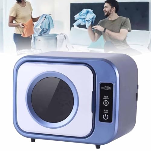 DDZJTPP Mini Asciugatrice Piccola,Asciugatrice Centrifuga Portatile,Asciugatrice Compatta da 1Kg,Regolazione a 3 Marce,per Viaggi,Appartamenti,Dormitori Studenteschi,Hotel,Casa,B