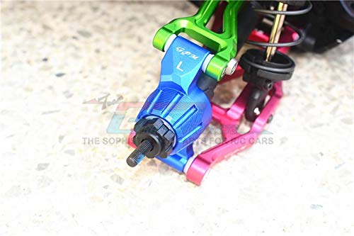 Traxxas 1/10 Maxx 4WD Monster Truck Upgrade Parts Aluminium Rear Knuckle Arm - 2Pc Set Orange
