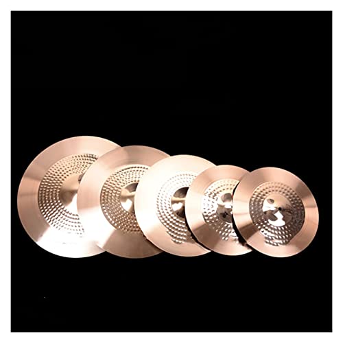 SHUNTIAN Crash Ride Cymbal Drum Cymbal Piece Dingding Cymbal Rhythm Cymbal Hanging Cymbal Inclined Cymbal Stand Hi-hat Stand 14/16/18/20 Inch (Color : 14/14/16/18 Inch)