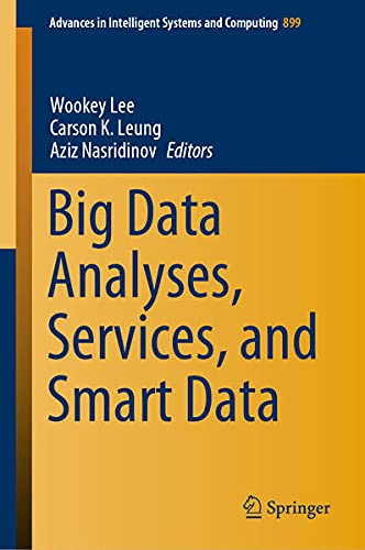 Buy Big Data Analyses, Services, and Smart Data — BookShops.in