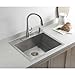Kohler K-3822-1-NA Vault Single Basin Kitchen Sink, 1-Hole