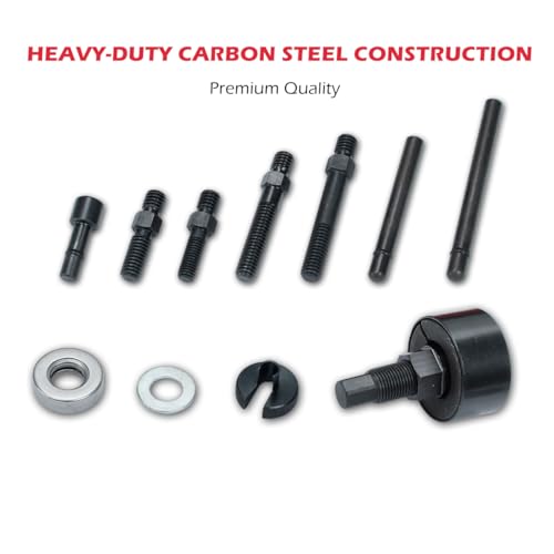 image for DKwoeshg Power Steering Pump Pulley Puller, GM Pulley Installer Remova