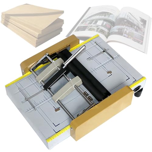 Macchina per rilegatura e piegatura di libretti, cucitrice ad alta velocità per un'organizzazione efficiente dei documenti nelle scuole, nei negozi di stampa, negli uffici