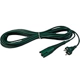 1 Anschlusskabel 10 m eVendix Kabel, Stromkabel, Anschlusskabel kompatibel mit Vorwerk Kobold 130, 131-10 Meter