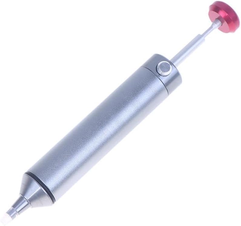 Aluminum Desoldering Pump Compatible With Electronic Component Soldering And Repair Tools(Black)