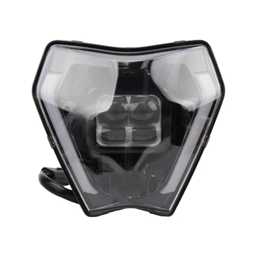 Phare de moto pour SX XCW 125 150 250 300 350 modèle 2024 optique avant tout-terrain