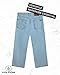 Volcom Boys Jeans - Regular Fit Pull On Denim Jeans for Boys - 5-Pocket Style Fashion Kids Pants for School & Casual Wear, Size 16, Light Blue