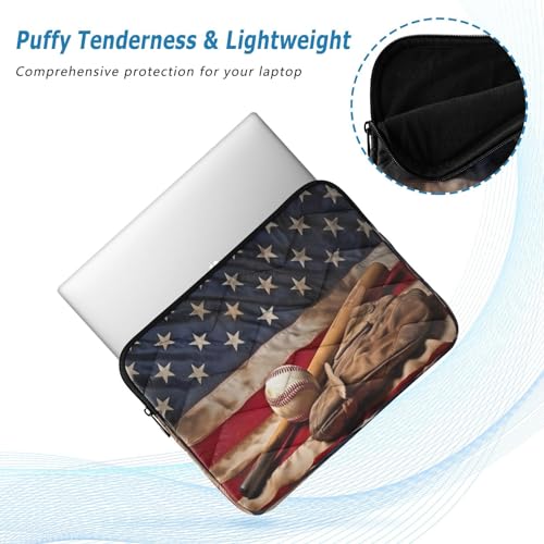 Funda para portátil 13-14 pulgadas con bandera americana miniatura 5