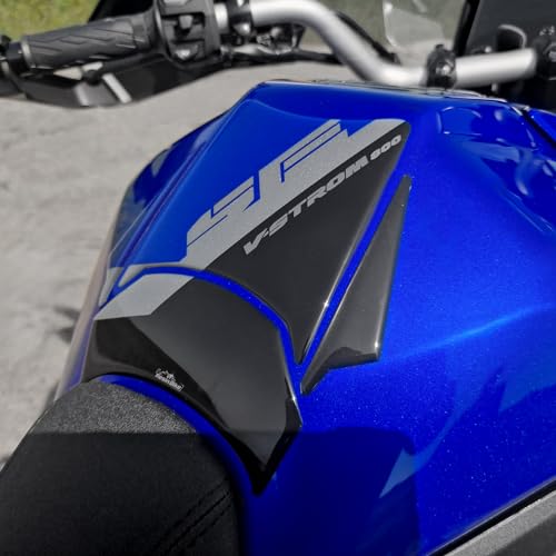 Anti-Éraflures Autocollant Moto Suzuki V-Strom 800 SE Protection Réservoir Bleu 3D - 4