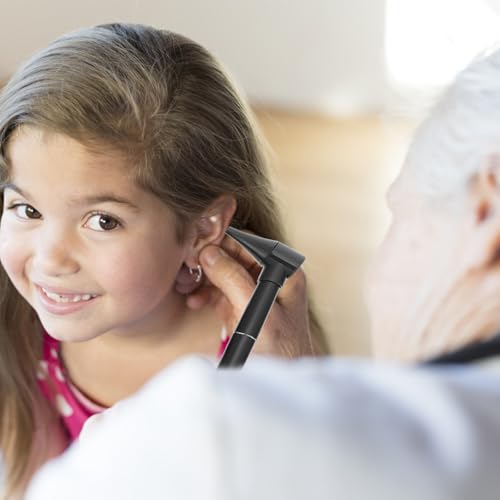 iplusmile Ohr Umfang Set Tragbare Ohr Licht Mini Otoskop Prüfung Kit Ohr Nase Infektion Detektor für Studenten Krankenschwestern Heimgebrauch Ohne Batterie