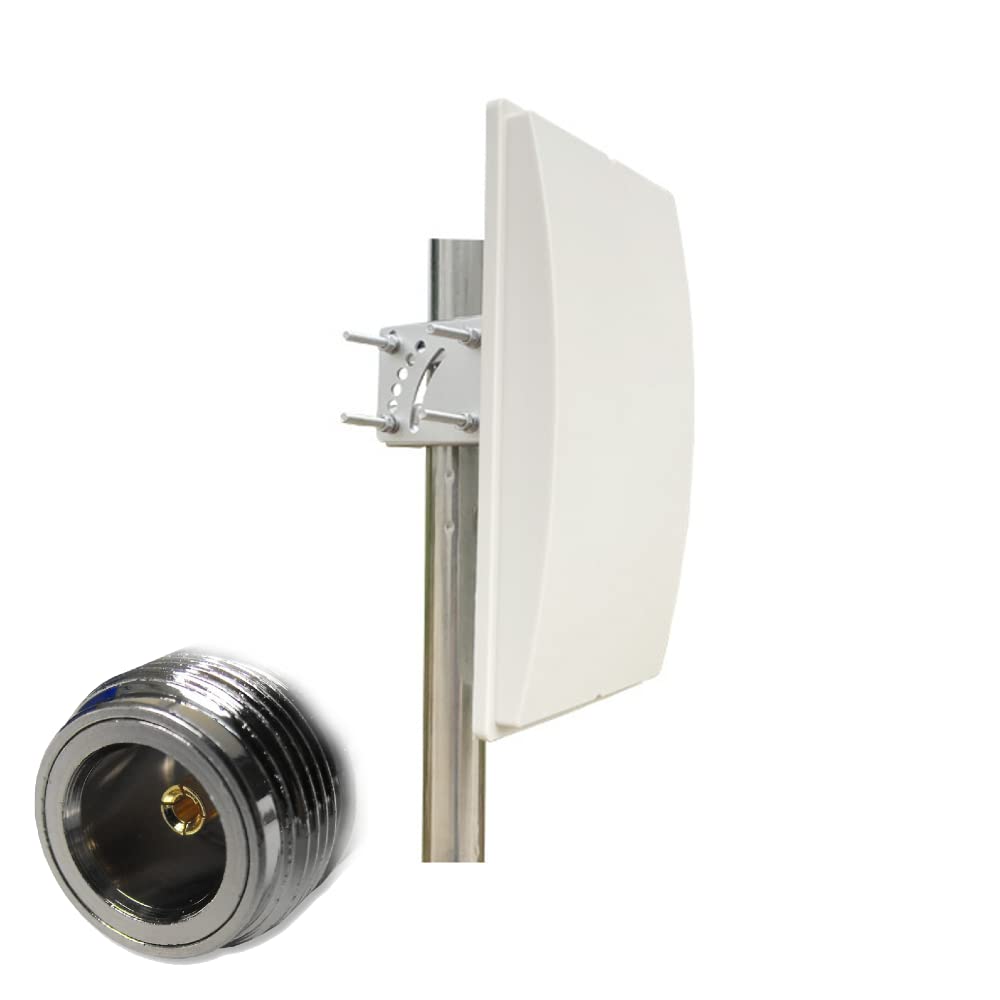 Antenne directionnelle Wi-Fi double bande à gain élevé 2,4 GHz et 5 GHz connecteur femelle de type N Internet sans fil 5.8 étanche extérieur robuste 802.11AC AX WIFI 6