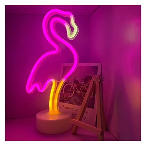 ENUOLI Luci al neon a forma di fenicottero al