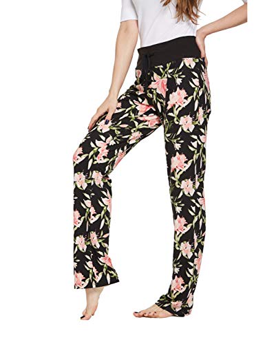 Image of CYZ Womens Casual Stretch Cotton Pajama Pants Simple Lounge Pants