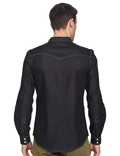 Image of United Colors of Benetton Men's Cotton Slim Fit Shirt